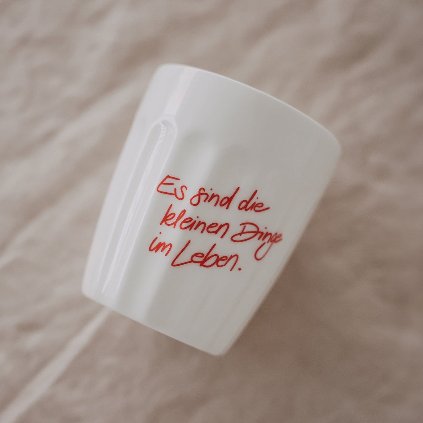 Becher Kleine Dinge rot (VE = 4 Stk.)