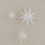 Paper stars 3-piece set white (VE = 6 sets)