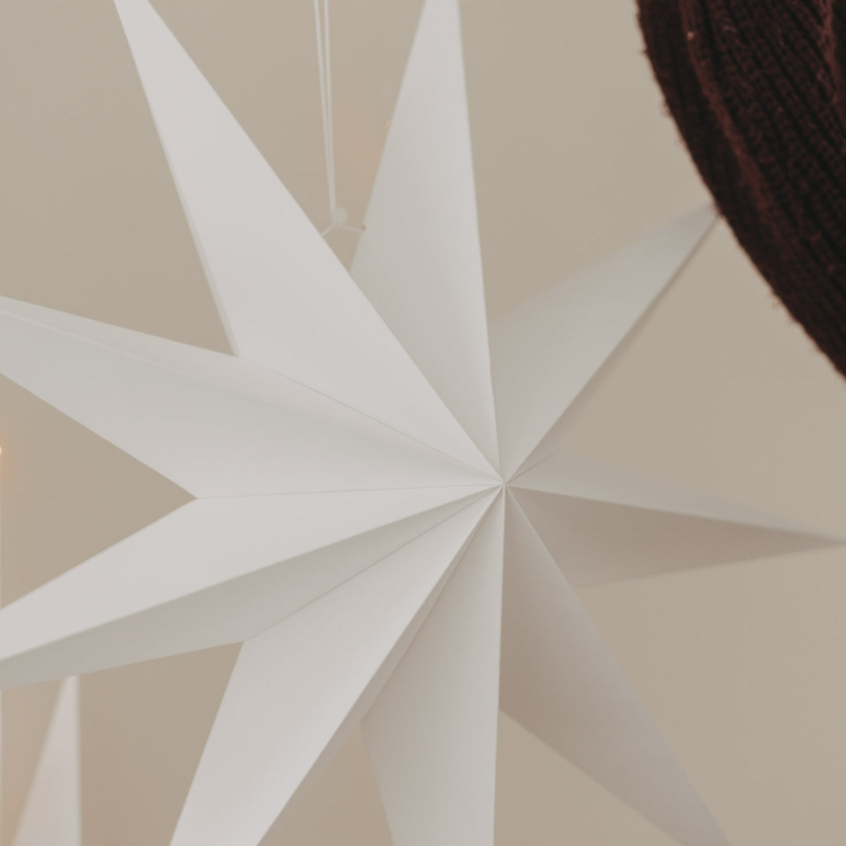 Paper stars 3-piece set white (VE = 6 sets)