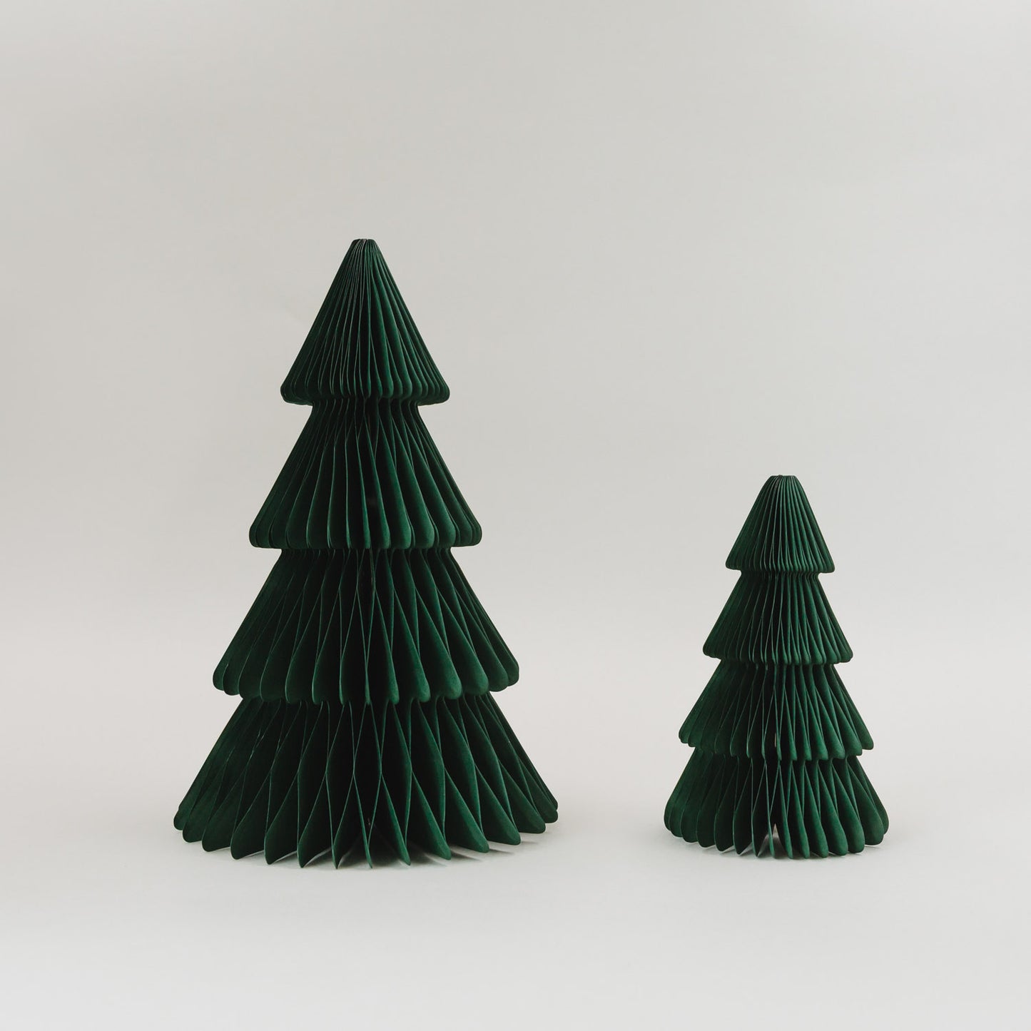 Papiertanne lot de 2 vert foncé (VE = 6 sets)