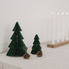 Papiertanne lot de 2 vert foncé (VE = 6 sets)