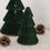 Papiertanne lot de 2 vert foncé (VE = 6 sets)