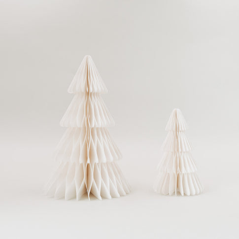 Papiertanne lot de 2 naturel (VE = 6 sets)
