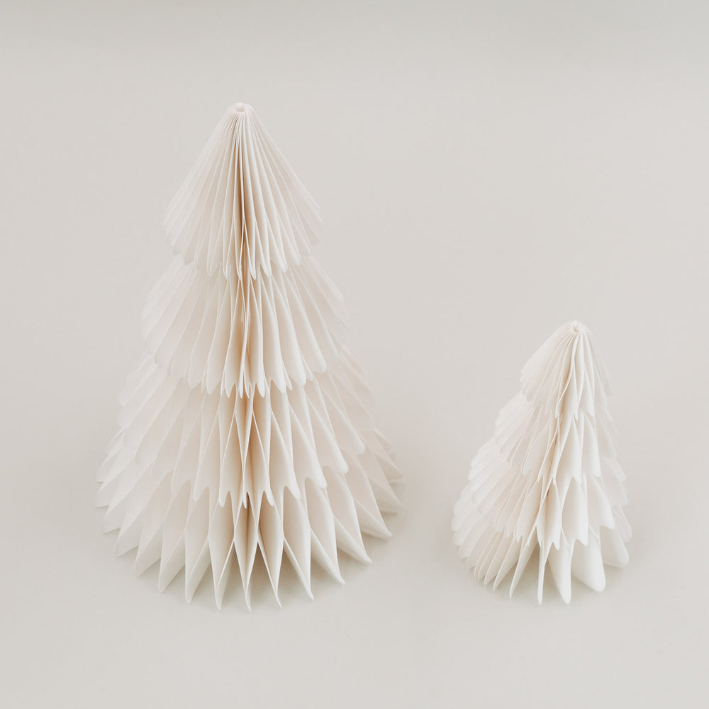 Papiertanne lot de 2 naturel (VE = 6 sets)
