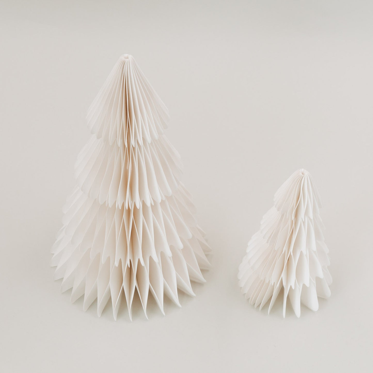 Papiertanne lot de 2 naturel (VE = 6 sets)