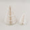 Papiertanne lot de 2 naturel (VE = 6 sets)