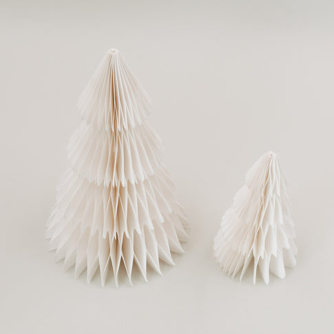 Papiertanne lot de 2 naturel (VE = 6 sets)