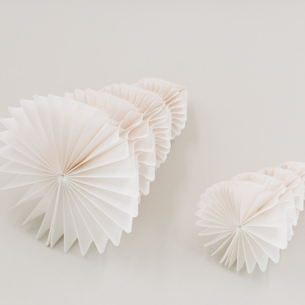 Papiertanne lot de 2 naturel (VE = 6 sets)