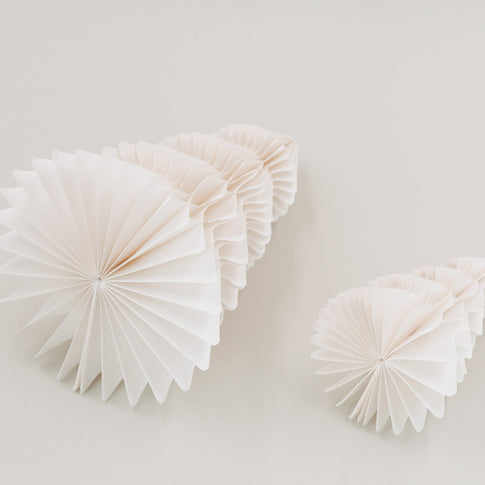 Papiertanne lot de 2 naturel (VE = 6 sets)