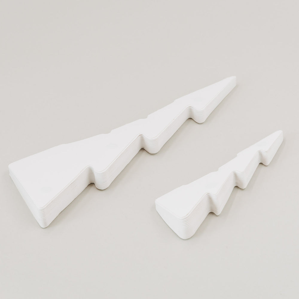 Papiertanne lot de 2 naturel (VE = 6 sets)