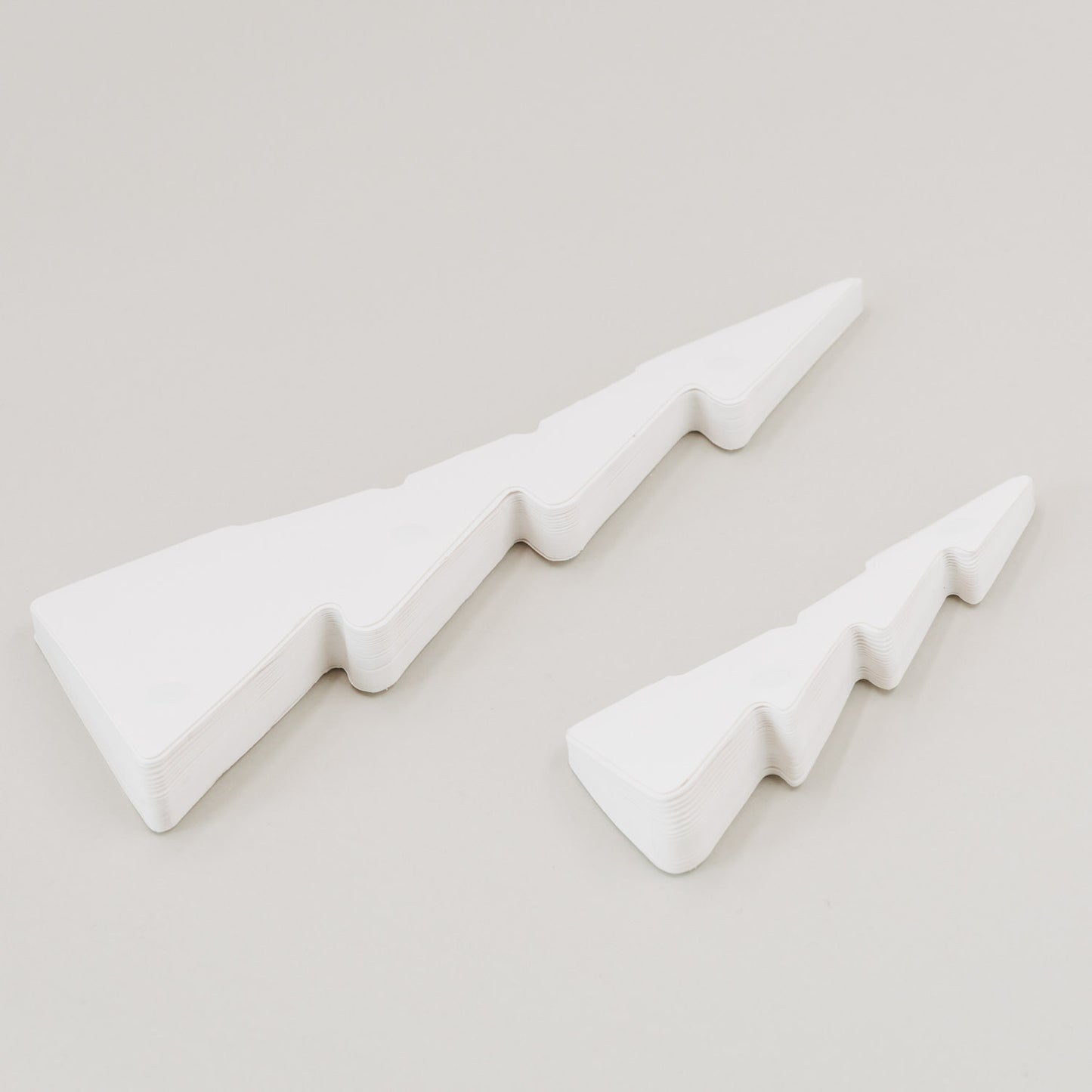 Papiertanne lot de 2 naturel (VE = 6 sets)