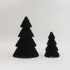 Papiertanne lot de 2 noir (VE = 6 sets)