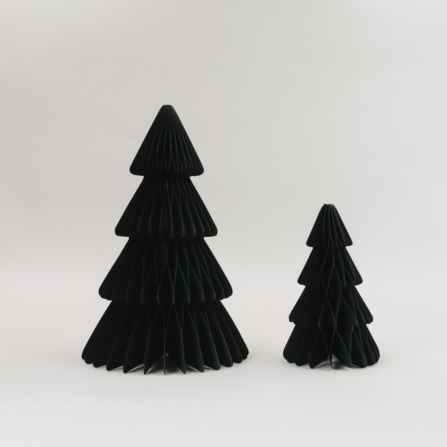 Papiertanne lot de 2 noir (VE = 6 sets)