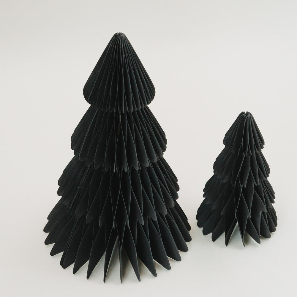 Papiertanne lot de 2 noir (VE = 6 sets)