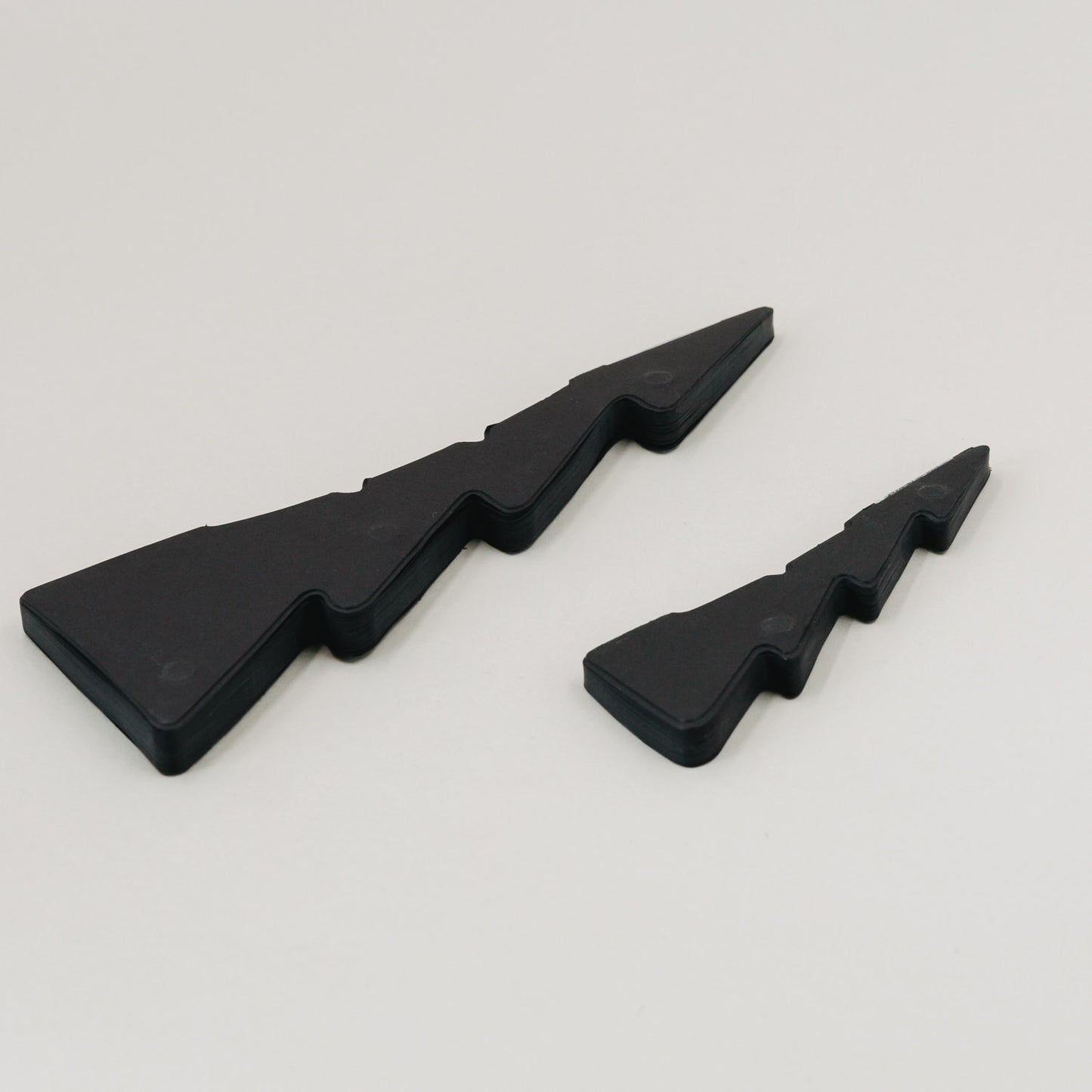 Papiertanne lot de 2 noir (VE = 6 sets)