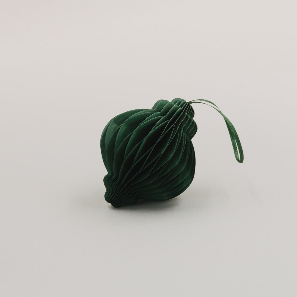 Étiquettes en papier lot de 3 10cm vert foncé (VE = 6 pcs)