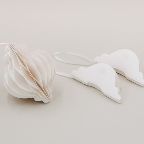 Papieranhänger 3er Set 10cm natur (VE = 6 Stk.)