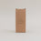 Étiquettes en papier lot de 3 10cm brun (VE = 6 pcs.)