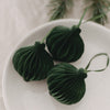 Étiquettes en papier lot de 3 7cm vert foncé (VE = 6 pcs)