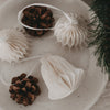 Étiquettes en papier cloche lot de 3 naturel (VE = 6 pcs.)