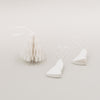 Étiquettes en papier cloche lot de 3 naturel (VE = 6 pcs.)
