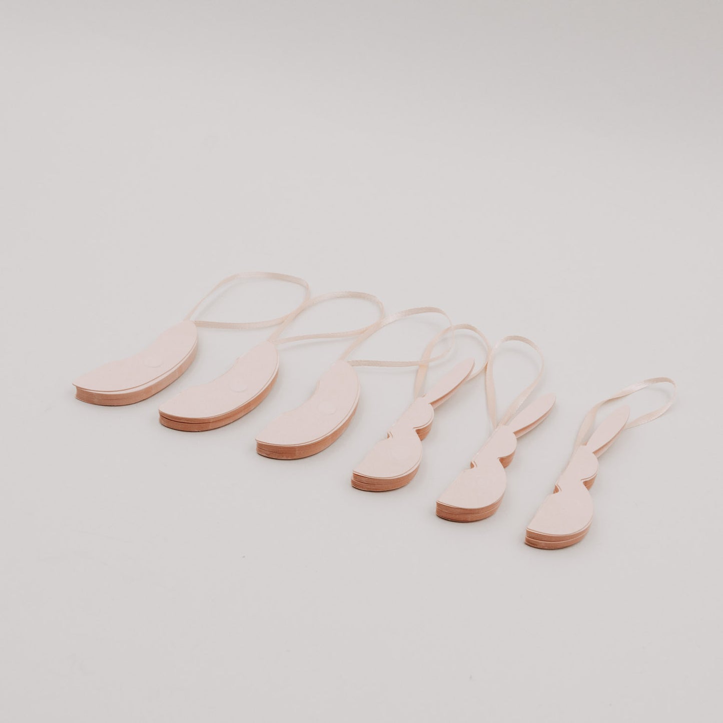 Papieranhänger 6er Set Ostern peach (VE = 6 Stk.)