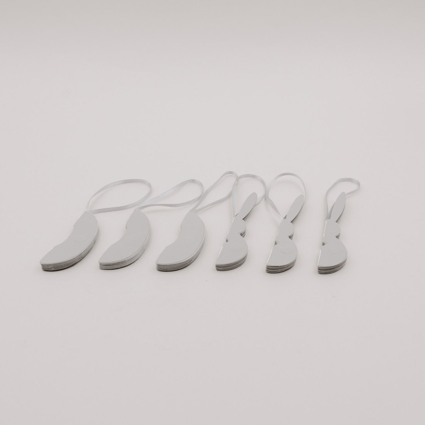 Papieranhänger 6er Set Ostern grau (VE = 6 Stk.)