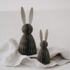 Papierhasen 2er Set grau (VE = 6 Stk.)