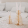 Papierhasen 2er Set beige (VE = 6 Stk.)