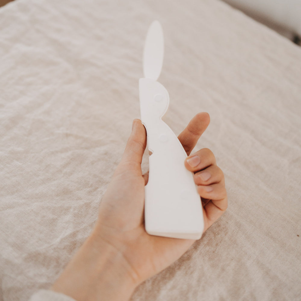 Papierhasen 2er Set beige (VE = 6 Stk.)