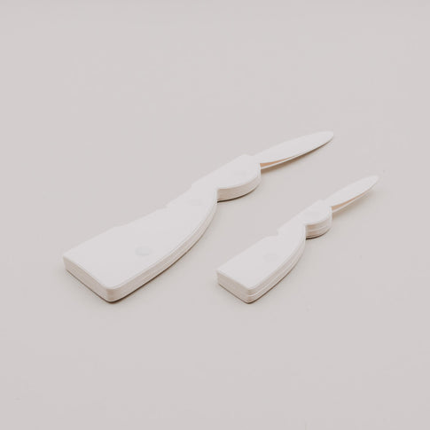 Papierhasen 2er Set beige (VE = 6 Stk.)