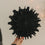 Papieranhänger Schneeflocke 30cm schwarz (VE = 4 Stk.)