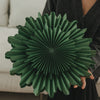 Papieranhänger Schneeflocke 45cm dunkelgrün (VE = 4 Stk.)