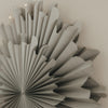 Papieranhänger Schneeflocke 45cm grau (VE = 4 Stk.)