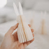 Papierhasen 3er Set klein beige (VE = 6 Stk.)