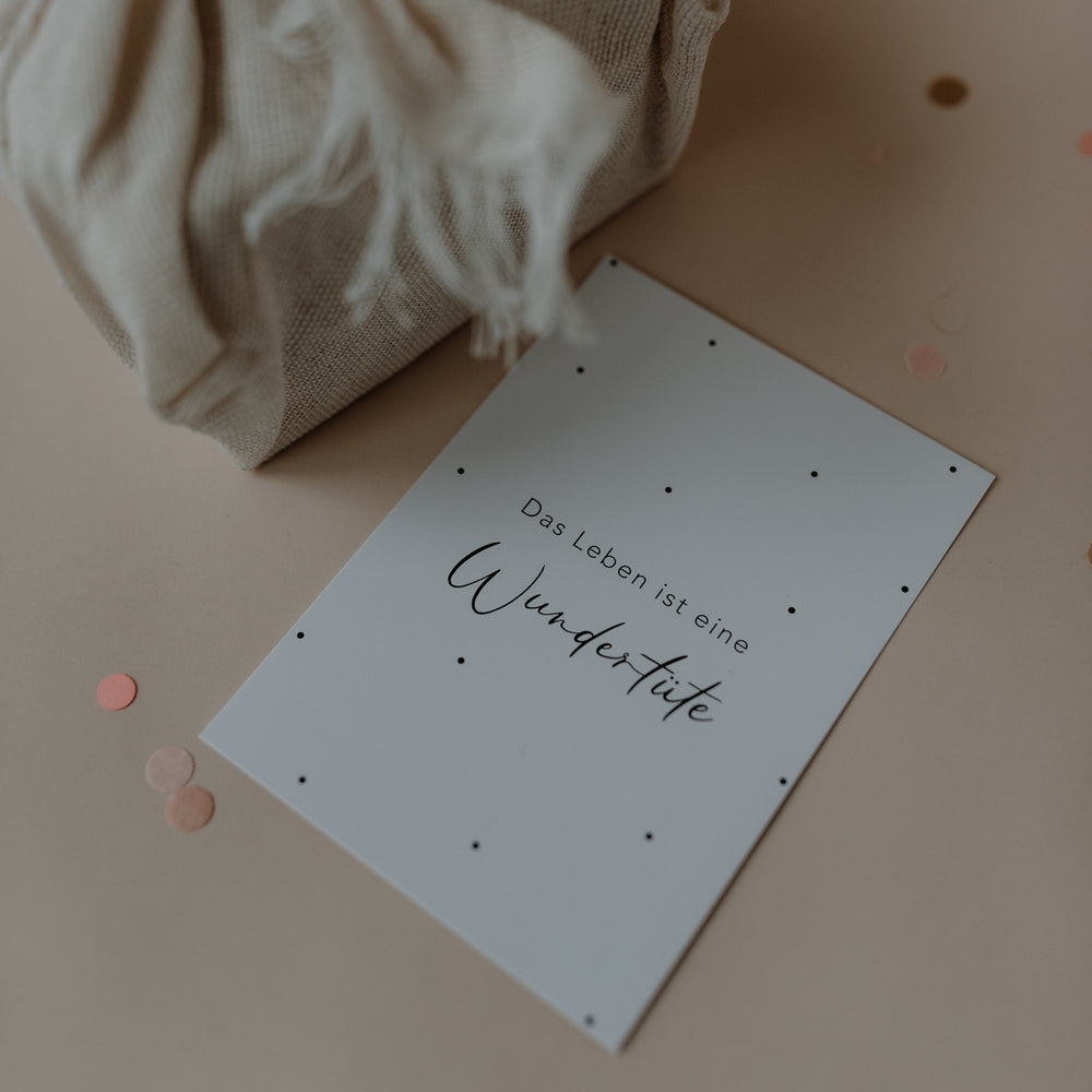 Spruchkarte Wundertüte (UE = 10 Pièces)
