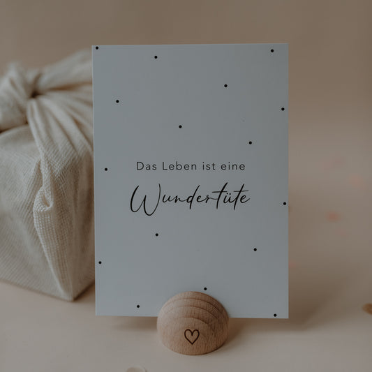 Spruchkarte Wundertüte (VE = 10 Stück)