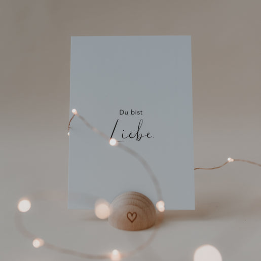 Spruchkarte Liebe (VE = 10 Stück)