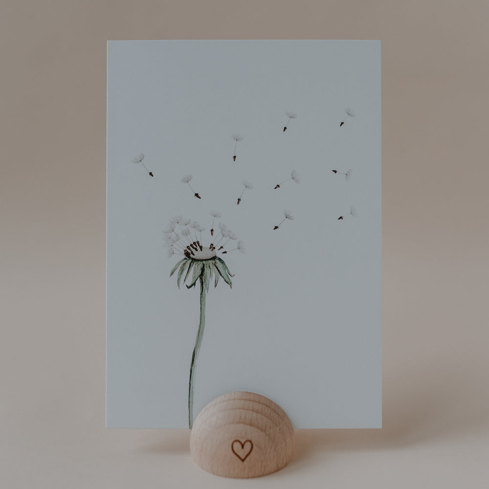 Aquarellkarte Pusteblume (UE = 10 Pièces)