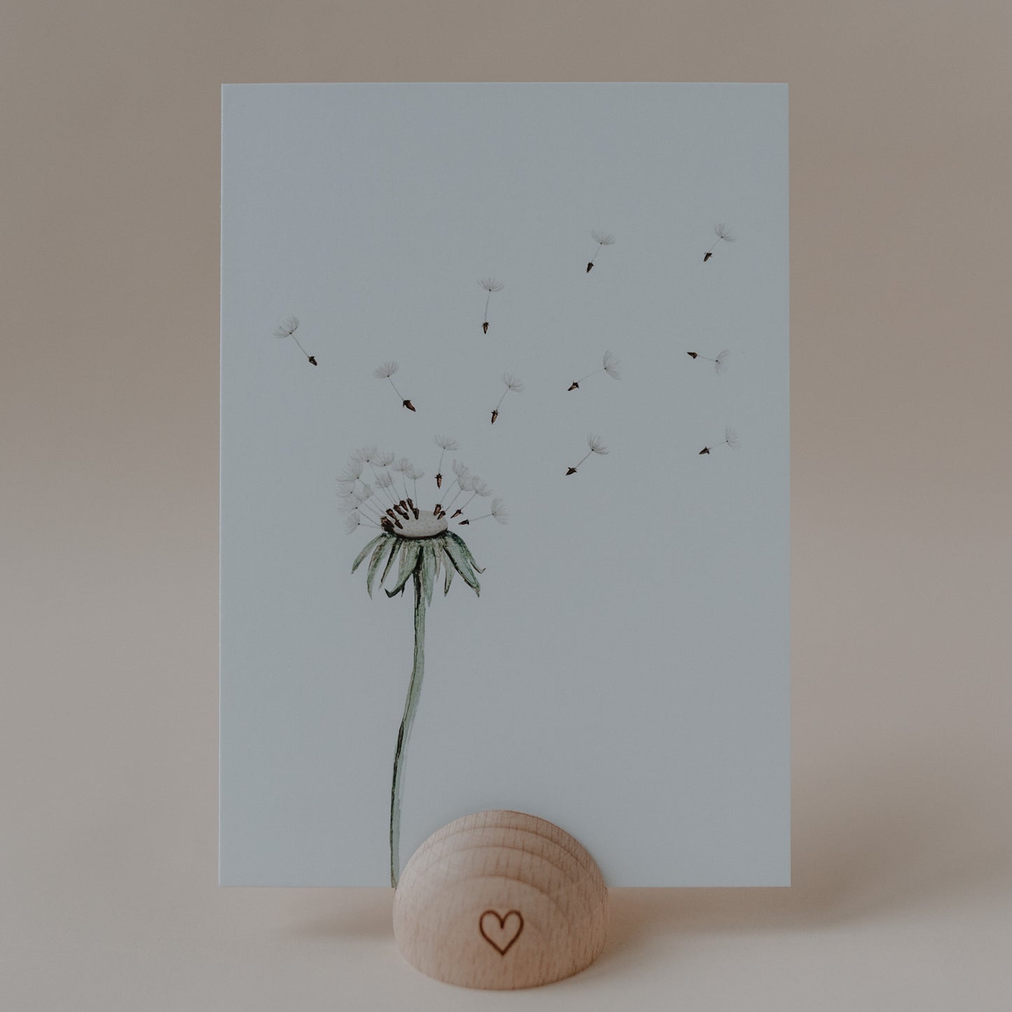 Aquarellkarte Pusteblume (UE = 10 Pièces)