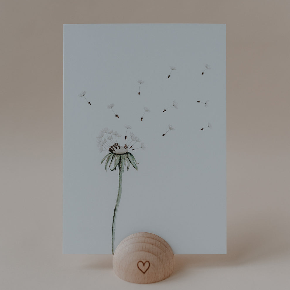 Aquarellkarte Pusteblume (UE = 10 Pièces)