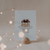 Watercolor card Naked Cake (PU = 10 pieces)