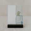 Watercolor card Flower Jeans (PU = 10 pieces)