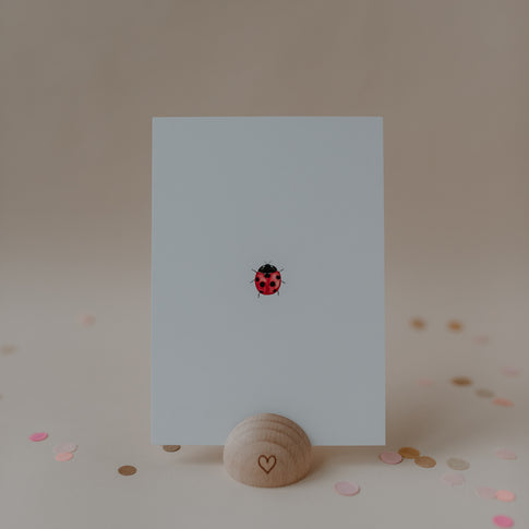 Aquarellkarte Ladybug (UE = 10 Pièces)