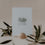 Watercolor card Flower Post (PU = 10 pieces)