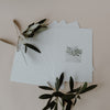 Watercolor card Flower Post (PU = 10 pieces)
