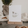 Carte aquarelle Christmas Cup (VE = 10 Stück)