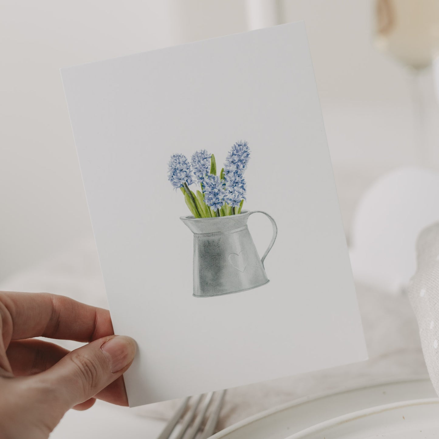 Aquarellkarte Easter Jug (VE = 10 Stk)