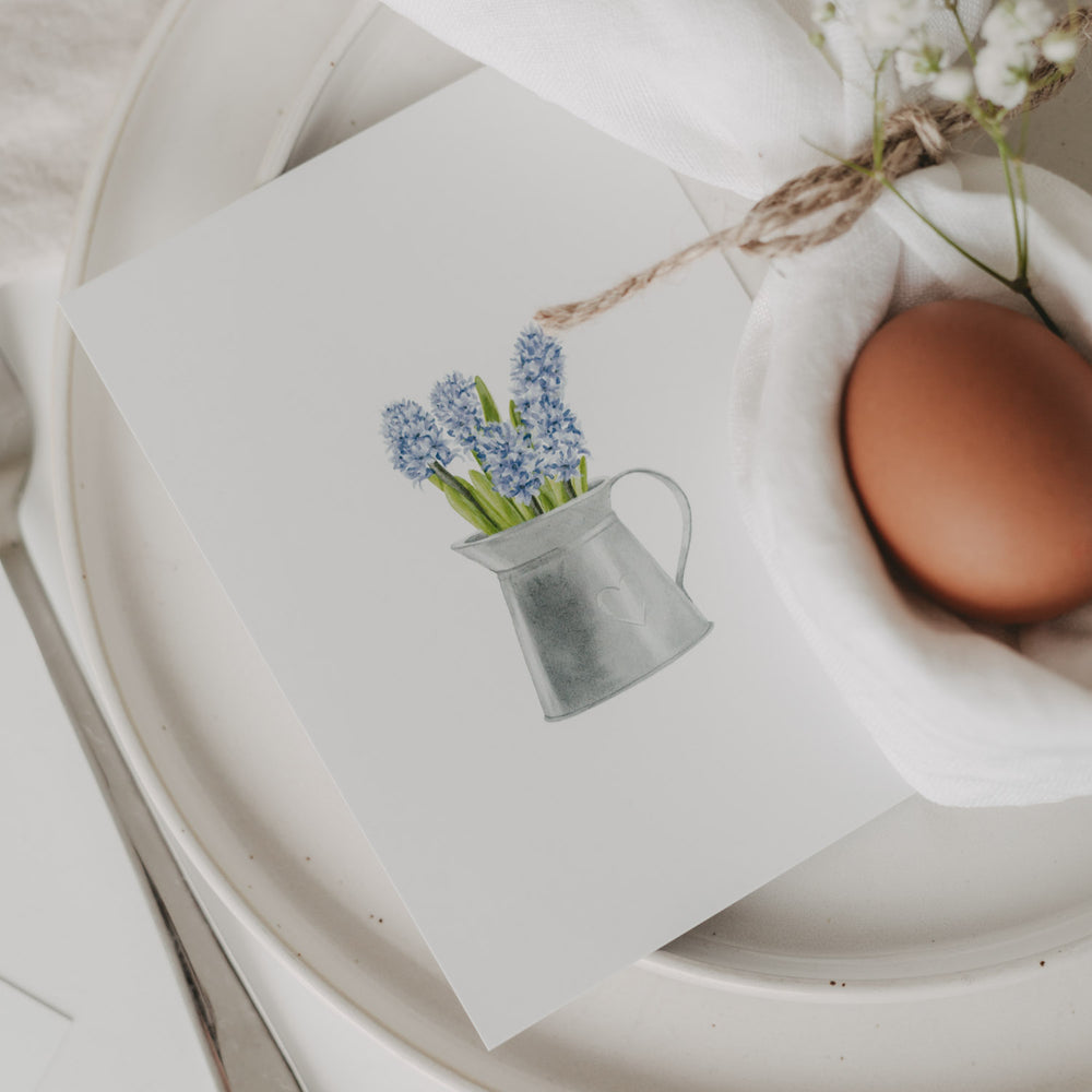 Aquarellkarte Easter Jug (VE = 10 Stk)