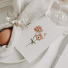 Watercolor card Flower Bee (VE = 10 pcs)